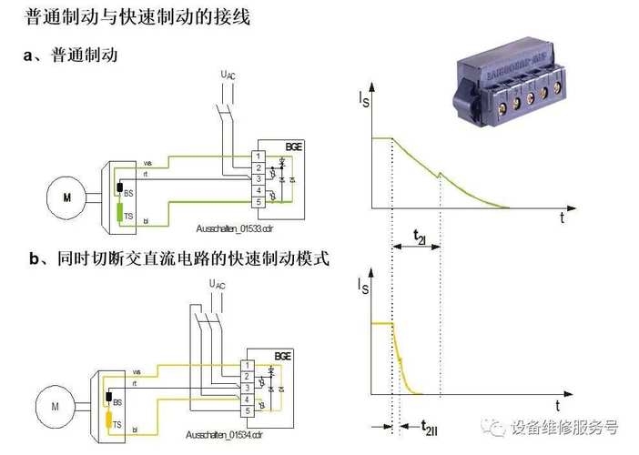 伺服電機抱閘結(jié)構(gòu)原理圖，伺服電機 抱閘